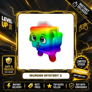 2x CHROMA FIRE DOG PET - MURDER MYSTERY 2 / MM2