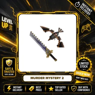 CLOCKWORK SET (CLOCKWORK KNIFE & STEAMBIRD) - MURDER MYSTERY 2 / MM2