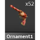 ORNAMENT1 GUN - MURDER MYSTERY 2 / MM2