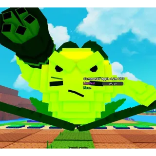 NEON COMMANDO APPLE 6.8M DMG | 6.2M DPS LEVEL 10 [1.1s CD] 16.7kg - PLANTS VS BRAINROTS / PVB