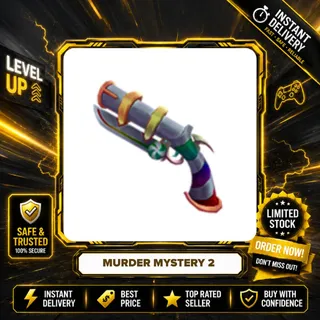 1x CHROMA SWIRLY GUN - MURDER MYSTERY 2 / MM2