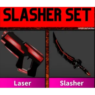 Slasher Set (Slasher + Laser) - MURDER MYSTERY 2 - MM2