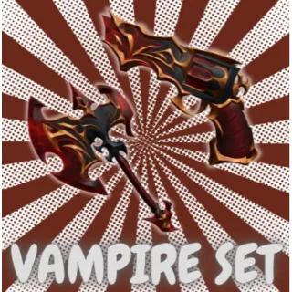 Vampire Set (Vampire's Axe + Vampire's Gun) - MURDER MYSTERY 2 - MM2