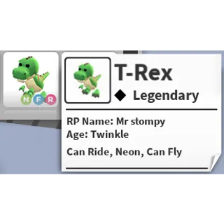 NFR T-REX / NFR TREX - ADOPT ME / ADOPT ME!