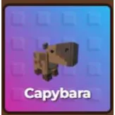 CAPYBARA (RANDOM AGE WITH MUTATION) - RAISE ANIMALS