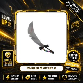 2x CHROMA BONEBLADE KNIFE - MURDER MYSTERY 2 / MM2