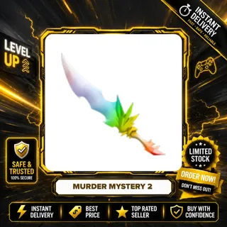 CHROMA SNOWSTORM KNIFE / CHROMA SNOW STORM KNIFE - MURDER MYSTERY 2 / MM2