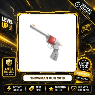 2x SNOWMAN GUN 2018 - MURDER MYSTERY 2 / MM2