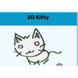 2D KITTY - ADOPT ME / ADOPT ME!