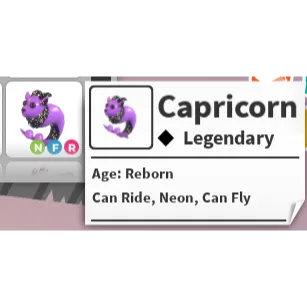NFR CAPRICORN - ADOPT ME / ADOPT ME! 