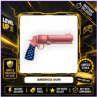 3x AMERICA GUN - MURDER MYSTERY 2 - MM2