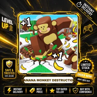 X3 GOLD - BANANA MONKEY DESTRUCTION 99R