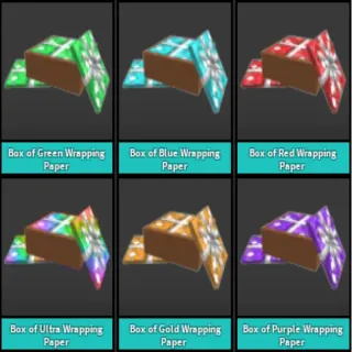 WRAPPING PAPER SET - MURDER MYSTERY 2 / MM2