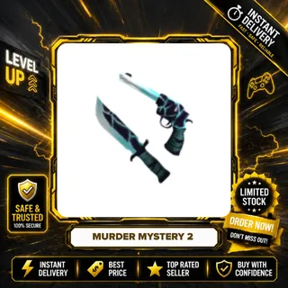 CAVERN SET (CAVERN KNIFE AND CAVERN GUN) - MURDER MYSTERY 2 / MM2