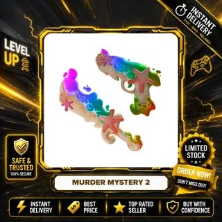 CHROMA BEACHY SET / CHROMA SANDS SET (CHROMA BEACHY KNIFE + CHROMA SANDS GUN) - MURDER MYSTERY 2 / MM2