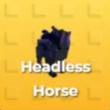 2x HEADLESS HORSE (RANDOM AGE WITH MUTATION) - RAISE ANIMALS