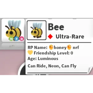 NFR BEE - ADOPT ME / ADOPT ME!