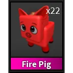 FIRE PIG - MURDER MYSTERY 2 / MM2