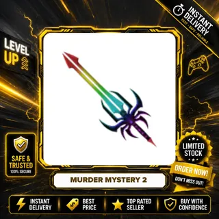 1xCHROMA FANG KNIFE - MURDER MYSTERY 2 / MM2