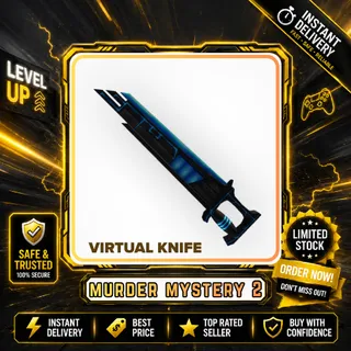 2x VIRTUAL KNIFE - MURDER MYSTERY 2 / MM2