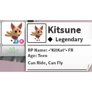 FR KITSUNE - ADOPT ME / ADOPT ME!