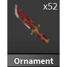ORNAMENT KNIFE - MURDER MYSTERY 2 / MM2