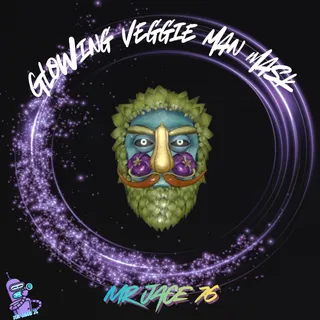 Glowing Veggie Man Mask