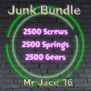 2500 Gears Screws Springs