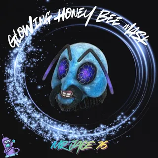 Glowing Honey Bee Mask