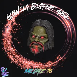 Glowing Bigfoot Mask