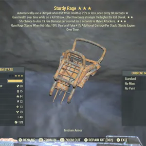 Sturdy Rage ( New )