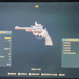 Invalid.44 Pistol