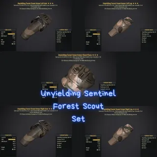 Unyielding Sent FSA Set