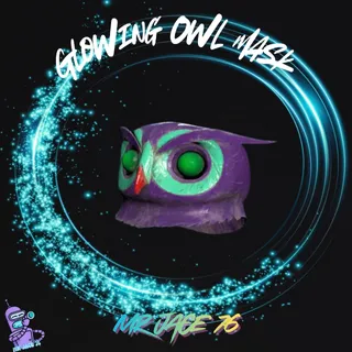 Glowing Owl  Mask