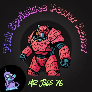 Pink Sprinkles Power Armor Paint