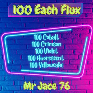 100 Each Stable Flux