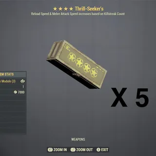 Thrill-Seeker Box Mod x5