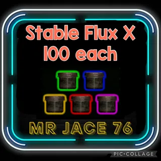 100 Each Flux 