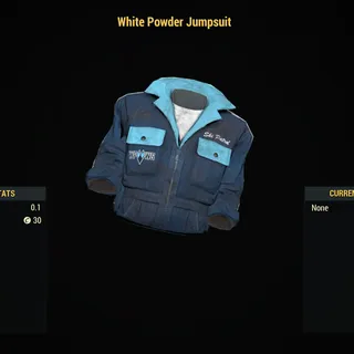White Powdered Junpsuit
