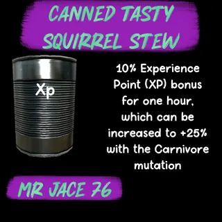  100 Canned Tasty Squirrel Stew 