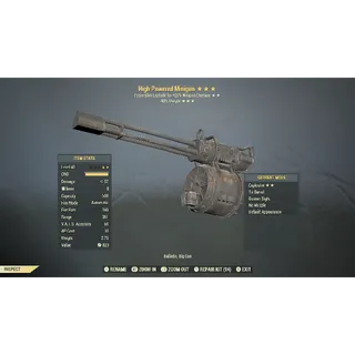 Double mini gun legacy 