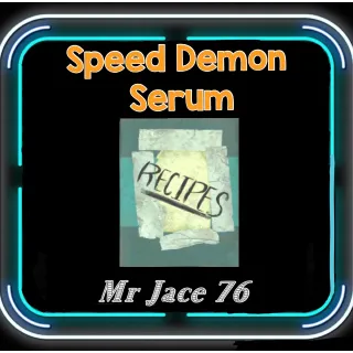 Speed demon plan x 5