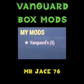 5x Vanguard Box Mods