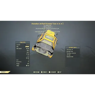 Excavator Jetpack Torso lvl 25