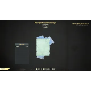 Operative Underarmor Style Plan