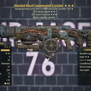 Weapon | Bloodied 2525 Cryo