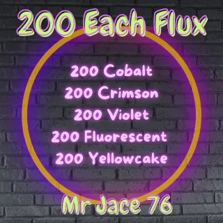 200 Each Stable Flux