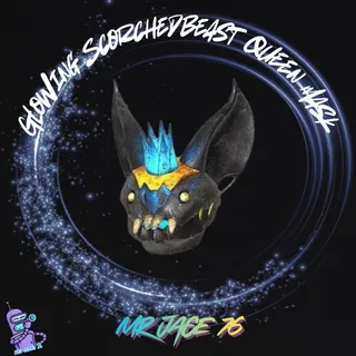 Glowing Scorchbeast Queen  Mask