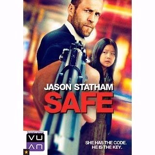 Safe (Statham) SD Vudu / iTunes - Instant Delivery!