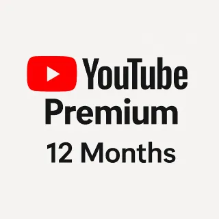 Youtube Premium 12 Months